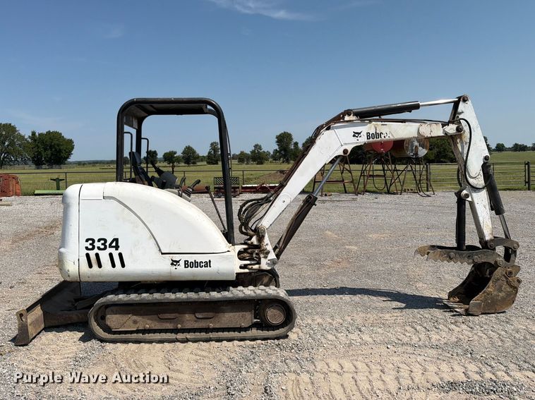 2002 Bobcat 334 Mini Excavator - photo 4