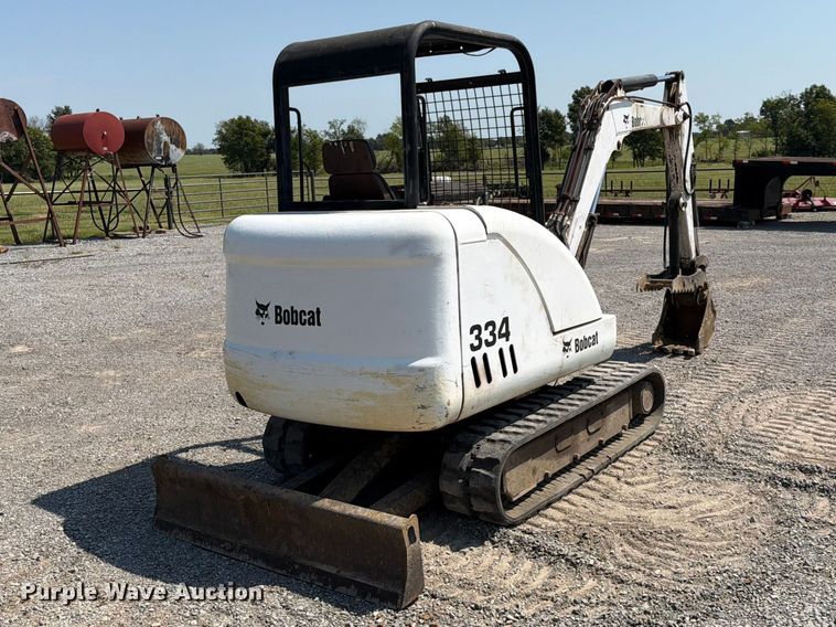 2002 Bobcat 334 Mini Excavator - photo 5