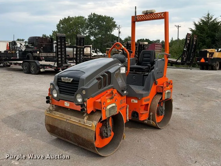 2015 Hamm HD12 Double Drum Vibratory Roller