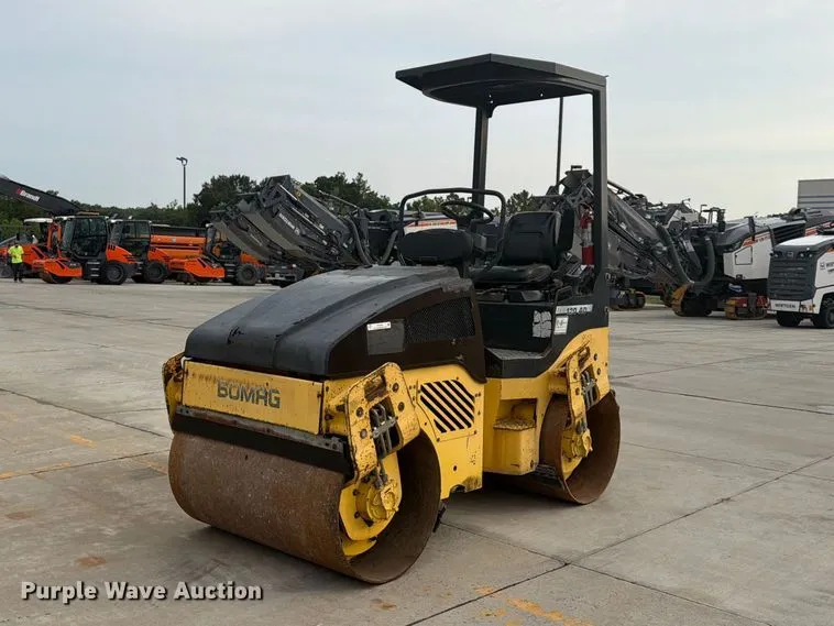2007 Bomag BW120 AD-4 Double Drum Vibratory Roller