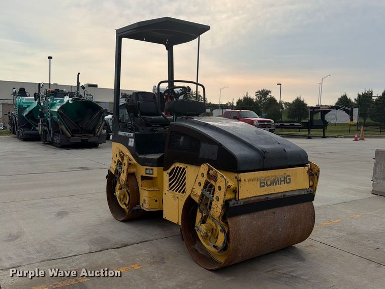 2007 Bomag BW120 AD-4 Double Drum Vibratory Roller - photo 3