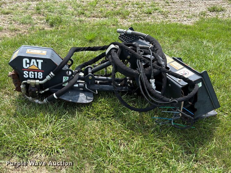 Caterpillar SG18 Skid Steer Stump Grinder - photo 4