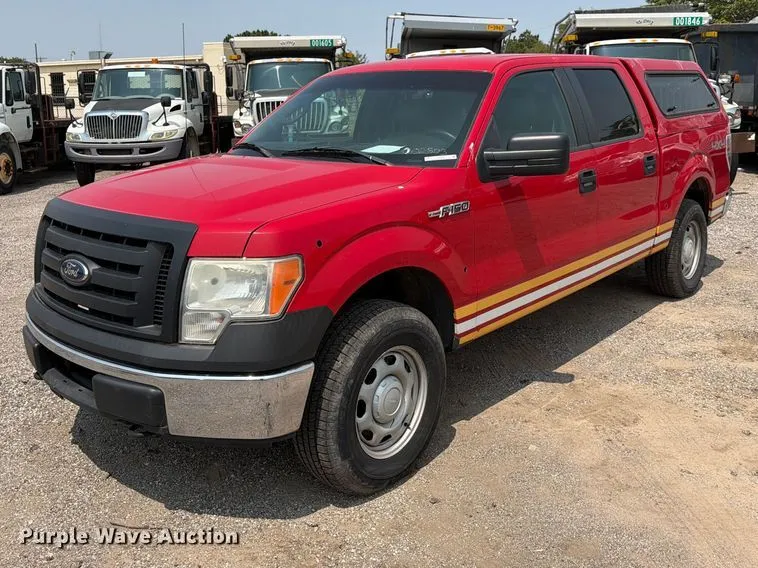 2012 Ford F150 Crew Cab Pickup Truck