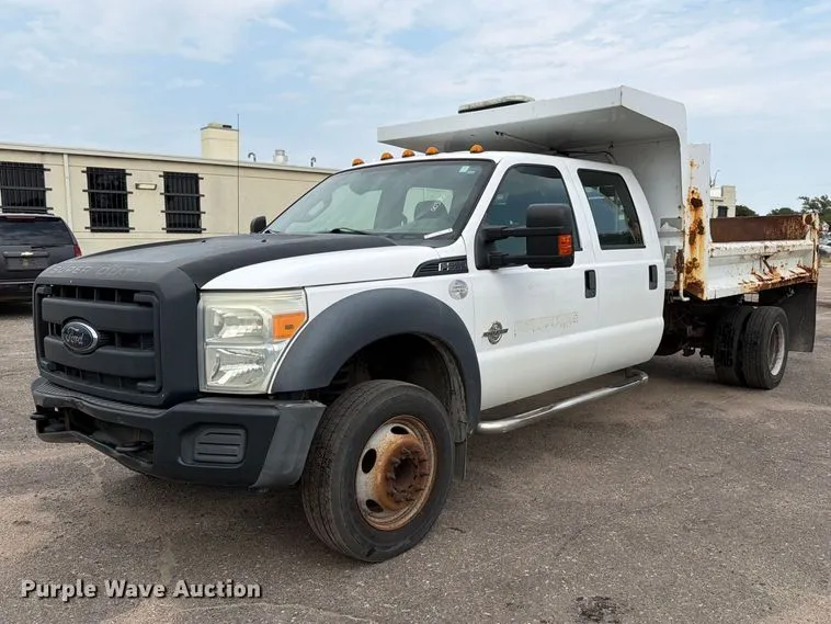 2016 Ford F550 Dump Truck