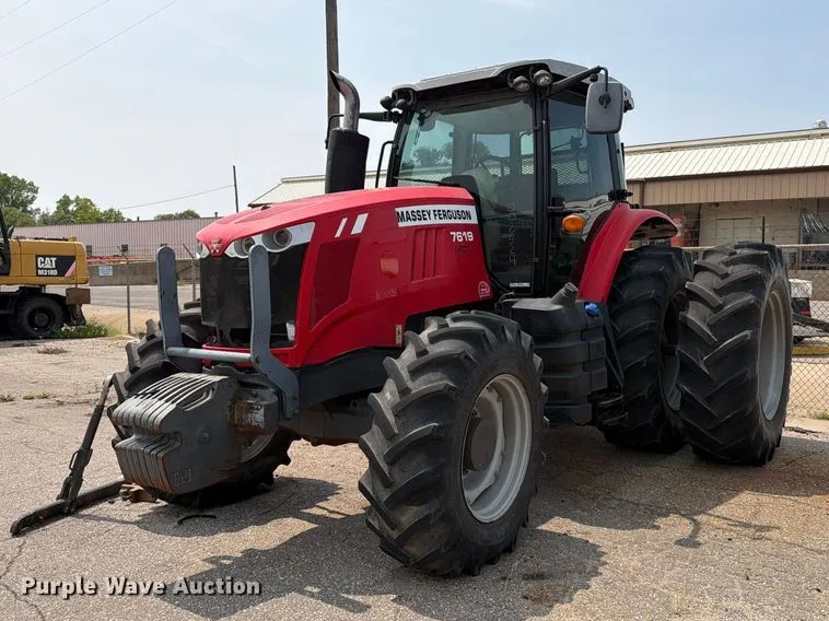 2013 Massey Ferguson 7619 MFWD Tractor