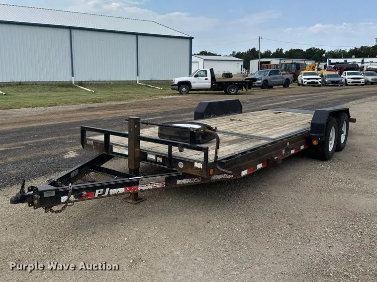 2019 Pj Trailers Company Tilt Deck Equipment Trailer