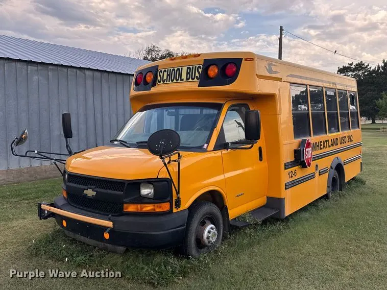 2012 Chevrolet Express G4500 School Bus