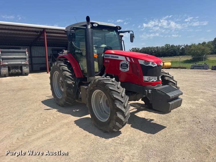 2013 Massey Ferguson 6615 MFWD Tractor - photo 3