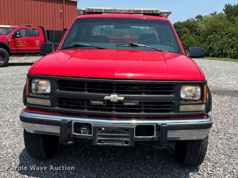 1997 Chevrolet K3500 Crew Cab Utility Bed Pickup Truck - photo 2