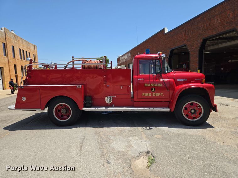 1972 International LOADSTAR1700 Pumper Fire Truck - photo 4