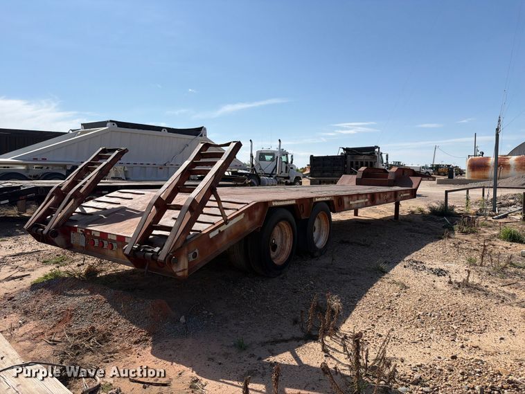 1997 Atoka Trailer Mfg. 20DE Drop Deck Equipment Trailer - photo 5