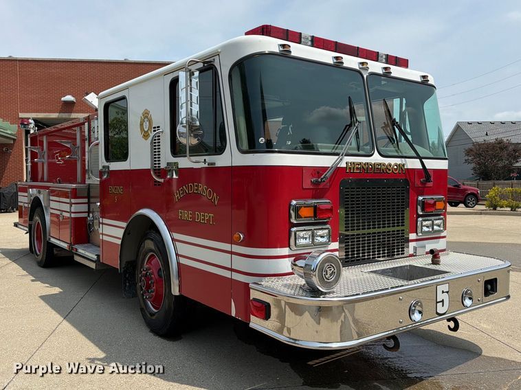 2000 Spartan Advantage Pumper Fire Truck - photo 3