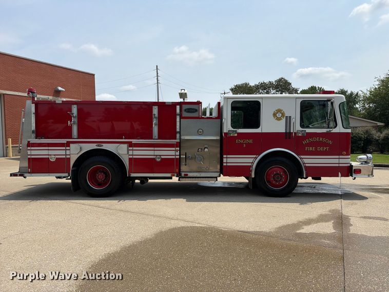 2000 Spartan Advantage Pumper Fire Truck - photo 4