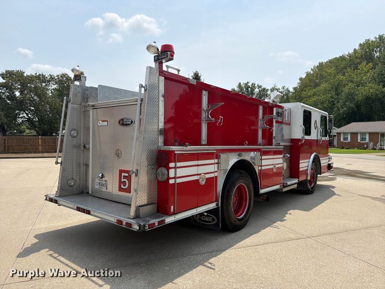 2000 Spartan Advantage Pumper Fire Truck - photo 5