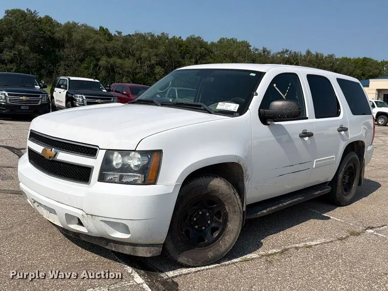 2012 Chevrolet Tahoe Police SUV
