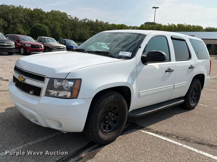2013 Chevrolet Tahoe Police SUV