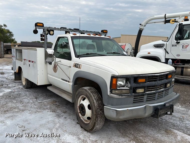 1997 Chevrolet C3500  Utility Bed Pickup Truck - photo 3