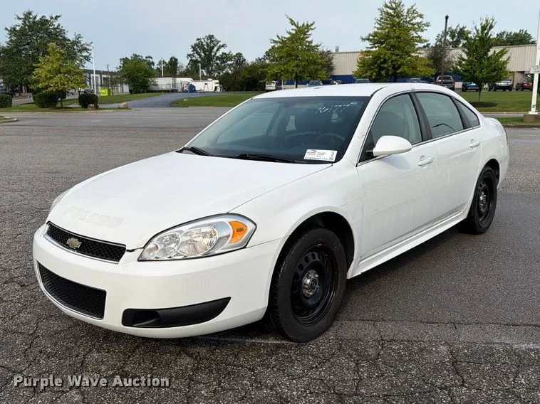 2016 Chevrolet Impala Police Cruiser