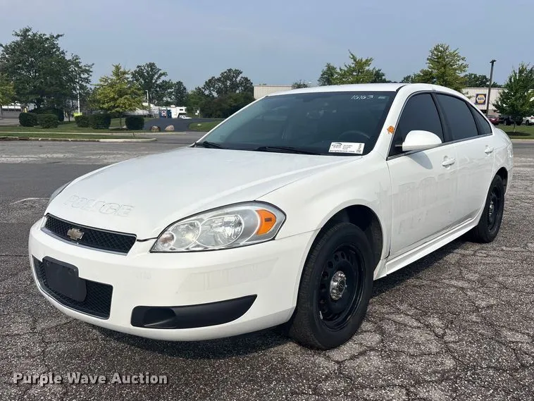 2016 Chevrolet Impala Police Cruiser