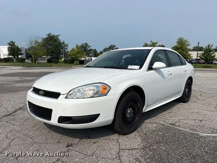 2016 Chevrolet Impala Police Cruiser