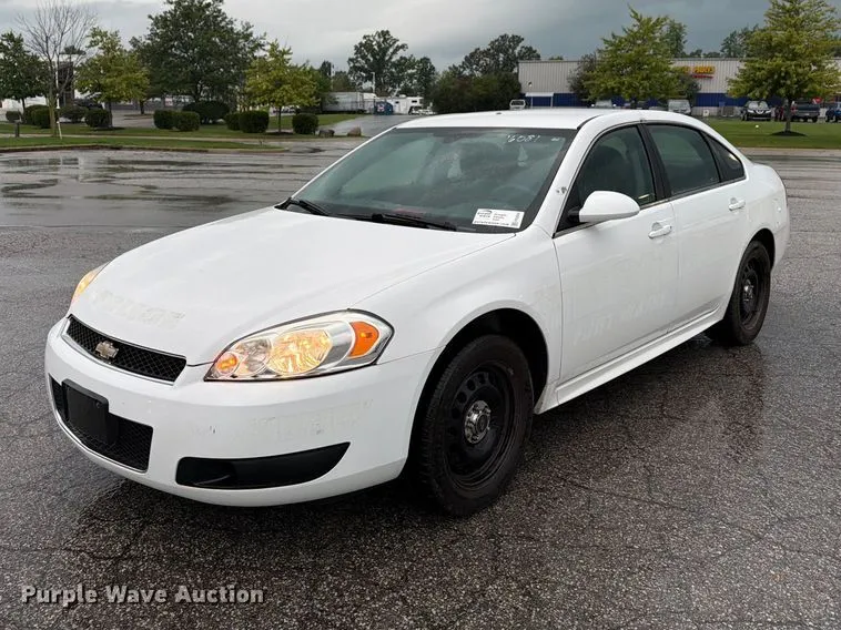 2016 Chevrolet Impala Police Cruiser