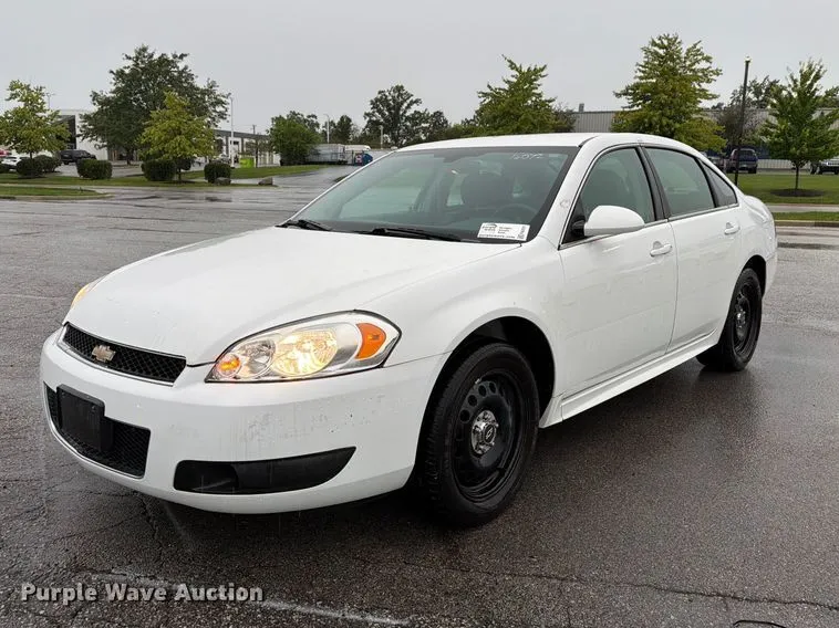 2016 Chevrolet Impala Police Cruiser
