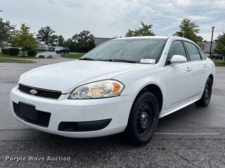 2016 Chevrolet Impala Police Cruiser