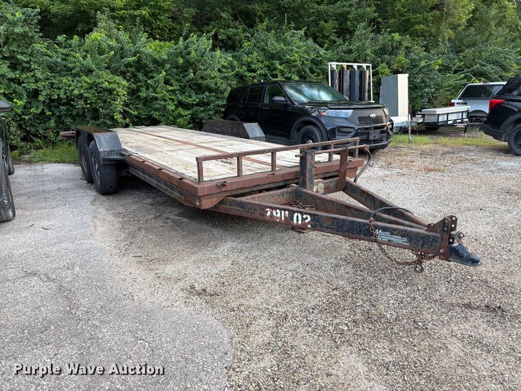 2000 MURF Tilt Deck Utility Trailer - photo 3