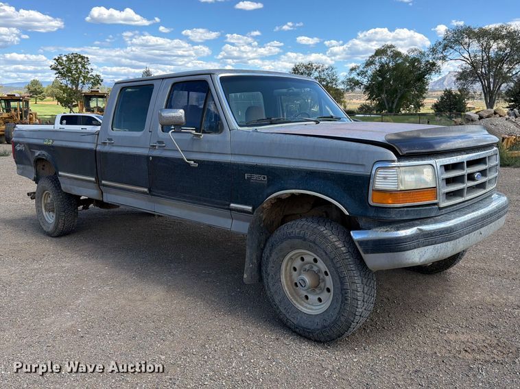 1993 Ford F350 Crew Cab Pickup Truck - photo 3
