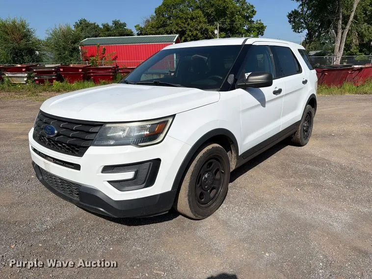 2016 Ford Explorer Police Interceptor SUV