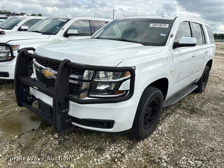 2017 Chevrolet Tahoe Police SUV