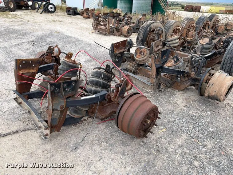 (2) Truck Drop Axles