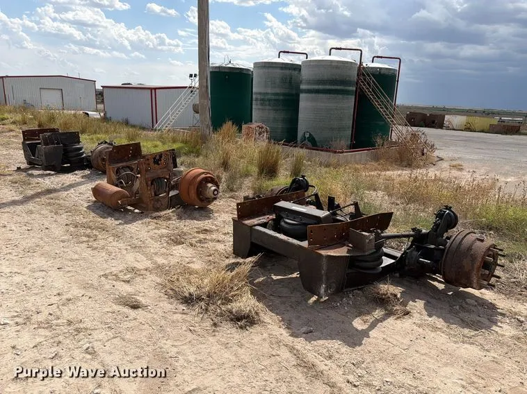 (3) Truck Axles