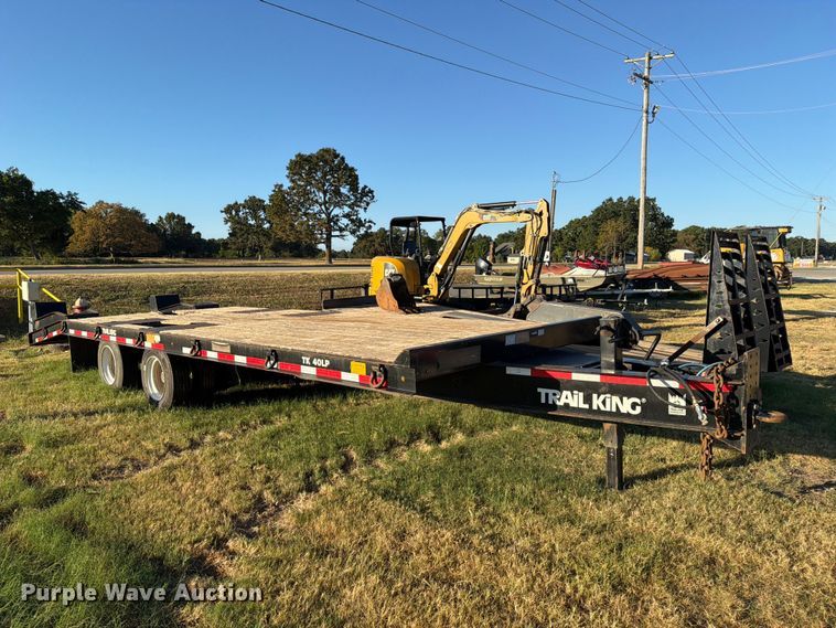 2018 Trailer King TK 40LP Equipment Trailer - photo 3