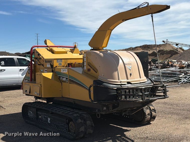 2008 Vermeer BC1400TX Tracked Wood Chipper - photo 3