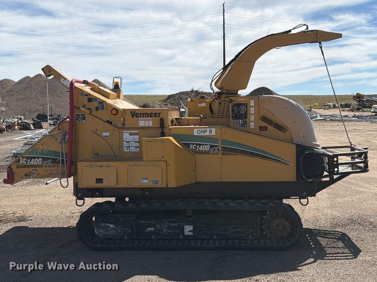 2008 Vermeer BC1400TX Tracked Wood Chipper - photo 4