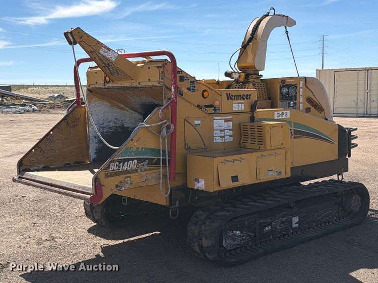 2008 Vermeer BC1400TX Tracked Wood Chipper - photo 5