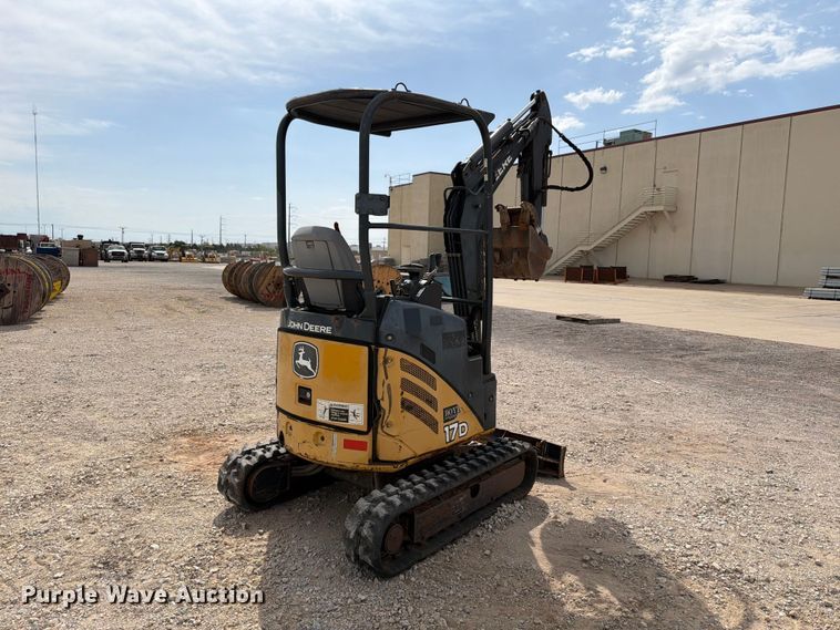 2013 John Deere 17D Mini Excavator - photo 5
