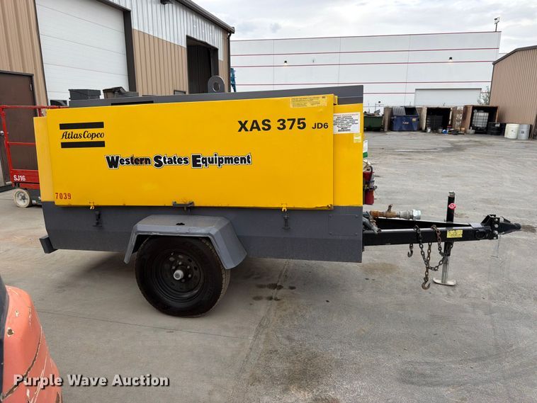 Atlas Copco XAS 375 T3 Air Compressor - photo 4