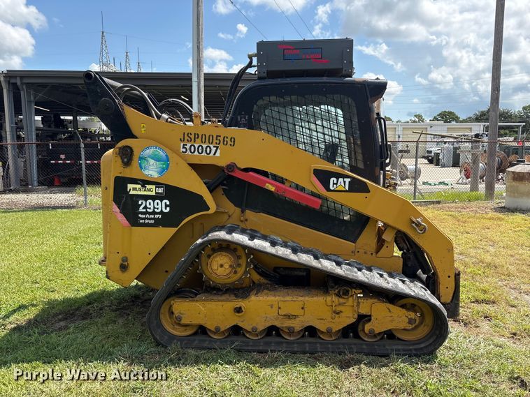 Caterpillar 299C Tracked Skid Steer Loader - photo 4
