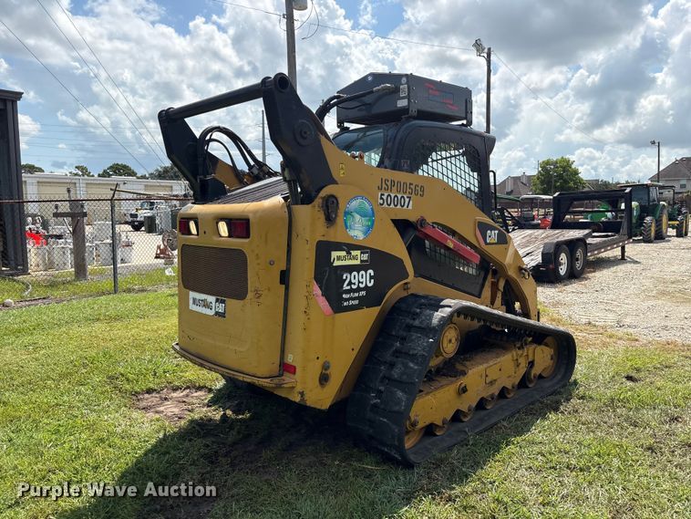Caterpillar 299C Tracked Skid Steer Loader - photo 5