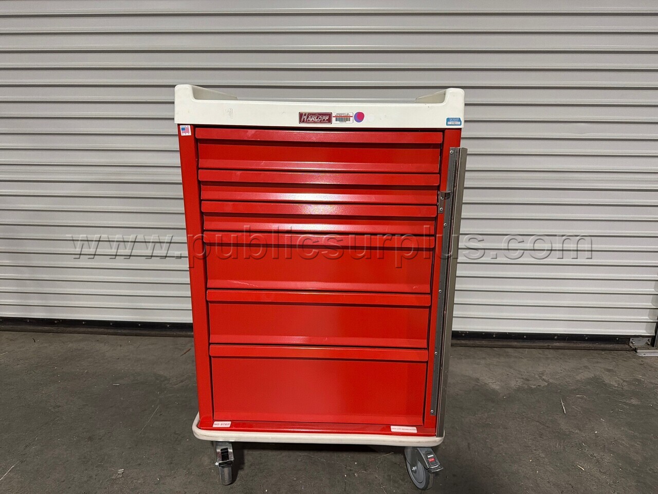 HARLOFF OPT6B CRASH CART — photo 1
