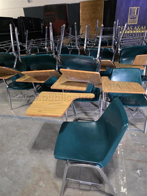 (14) STUDENT DESKS — photo 1