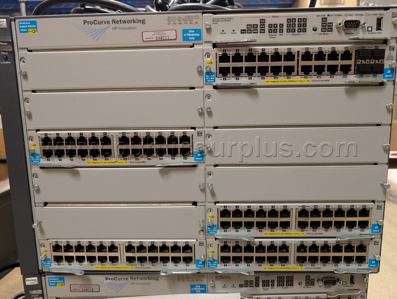 HP J8698A Switch 5412zl - SG924SV0P5 — photo 1