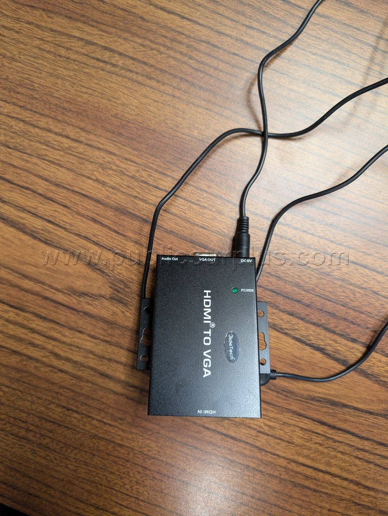 HDMI to VGA converter — photo 1