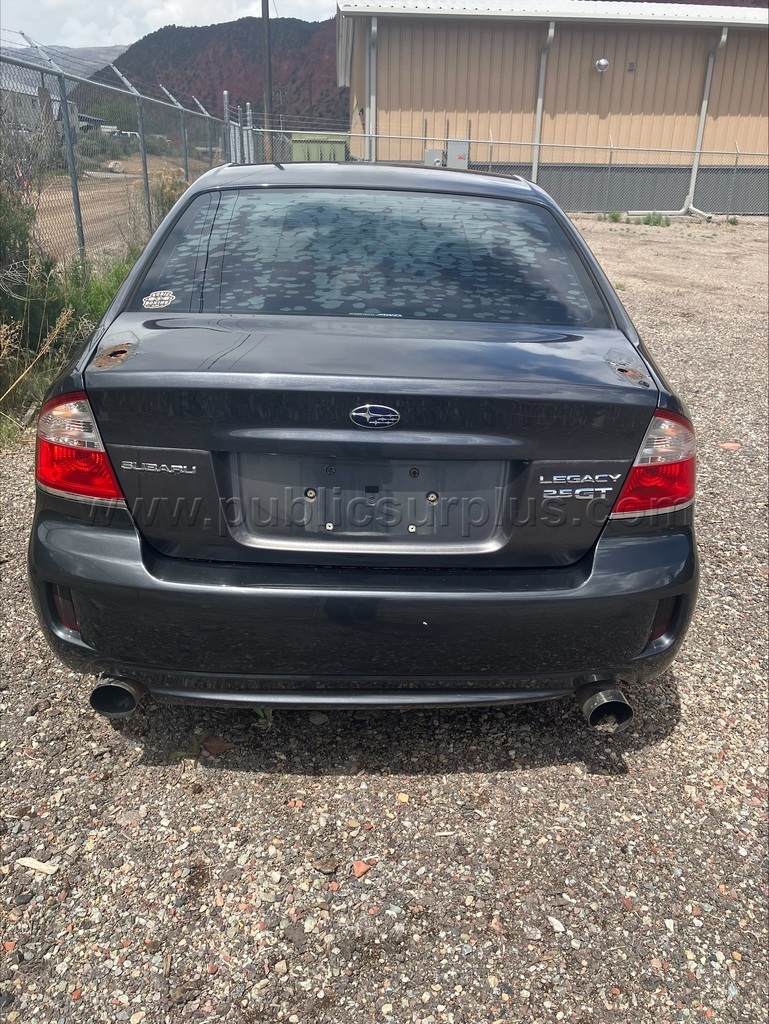 2008 Grey Subaru Legacy Sedan — photo 1