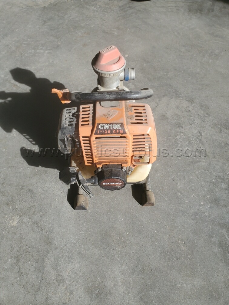 Generac trash pump — photo 1