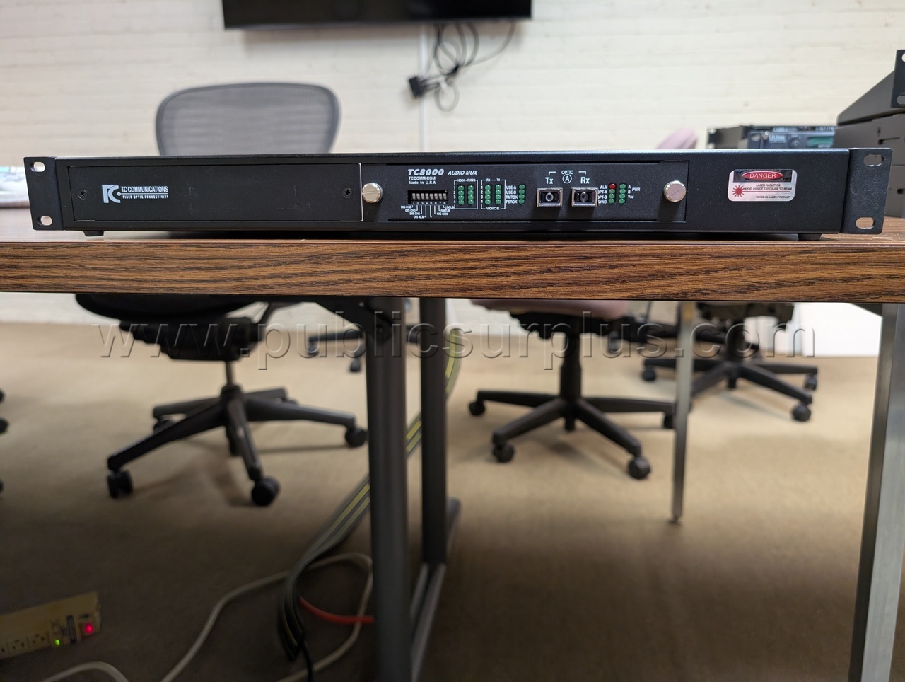 TC Communications Rack Mount Card Cage — photo 1
