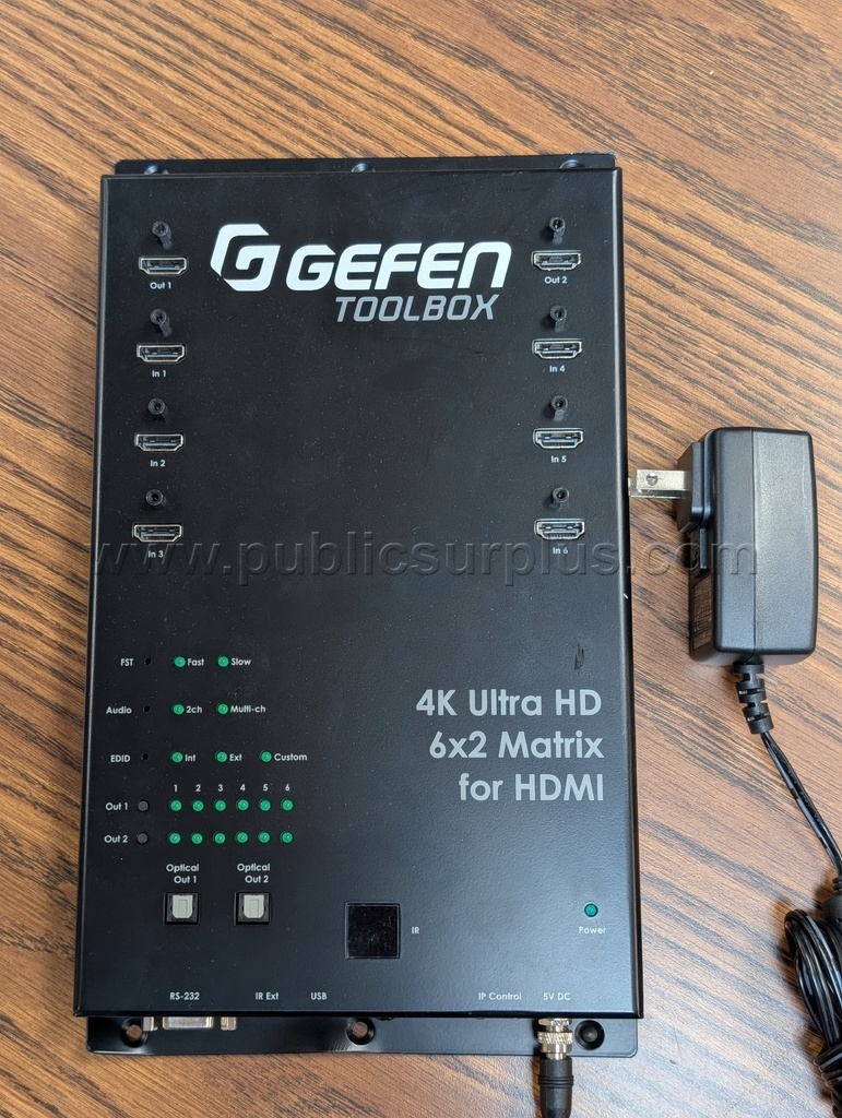Gefen Toolbox 4k Ultra HD 6x2 Matrix for HDMI — photo 1