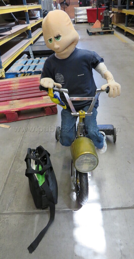 "Maggie" Bicycle Safety Bike-Bot  **Unknown Condition** — photo 1